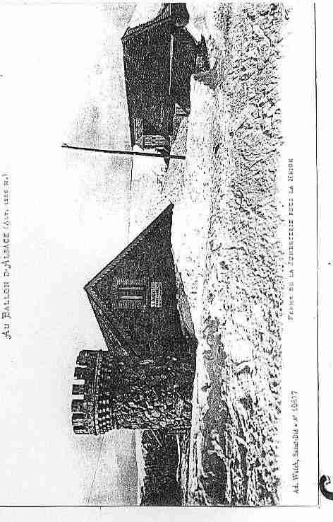 Ville de BALLOND\'ALSACE Carte postale ancienne